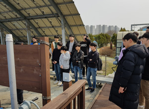 하수처리 찌꺼기 처리 현장체험 학습 이미지